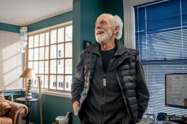 New Hampshire Democrat Ron King speaks with The Epoch Times in his office in Concord, N.H., on Jan. 19, 2024. (Madalina Vasiliu/The Epoch Times)