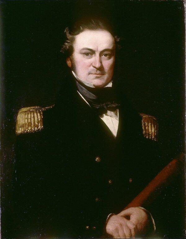 Capt. William Edward Parry, circa 1830, by Charles Skottowe. Royal Museums Greenwich, London. (Public Domain)