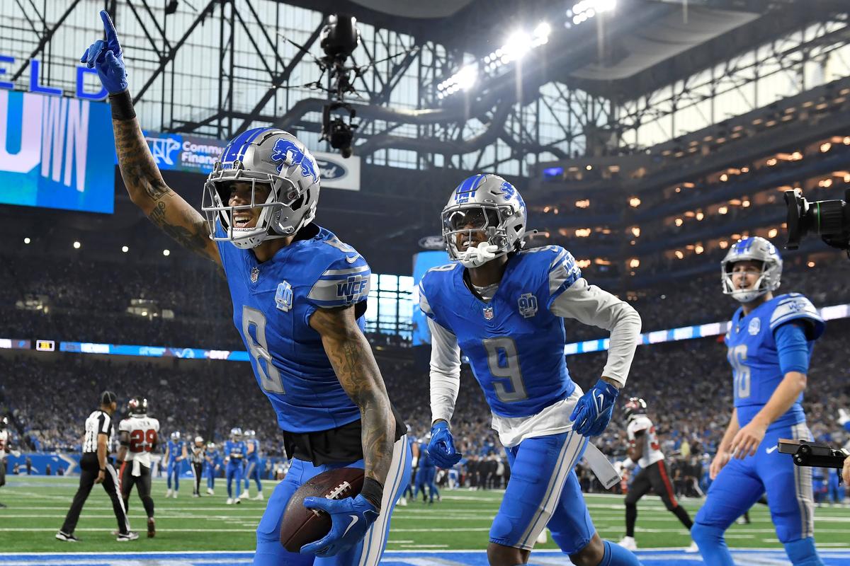 Jared Goff Throws 2 TD Passes, Lions Advance to NFC Title Game With 31–23 Win Over Buccaneers