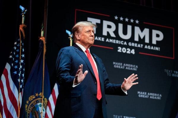 Republican presidential candidate former President Donald Trump during a campaign stop in Rochester, N.H., on Jan. 21, 2024. (Charles Krupa/AP Photo)