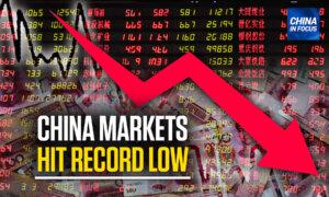 Chinese, Hong Kong Stocks See Large Declines