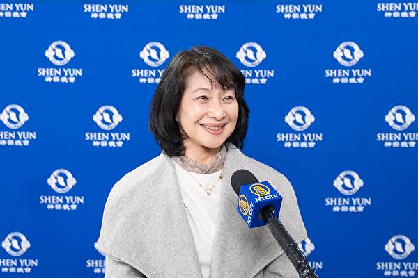 Minami Suzuki at the Shen Yun Performing Arts performance at Kamakura Performing Arts Center, in Japan, on Jan. 20, 2024. (Fujino Wei/The Epoch Times)