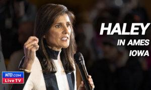 Nikki Haley Campaigns in Ames the Day Before Iowa Caucus