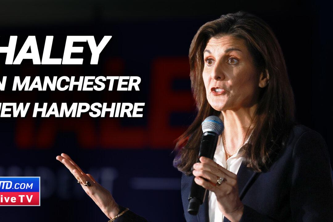 Nikki Haley Campaigns in Manchester, New Hampshire