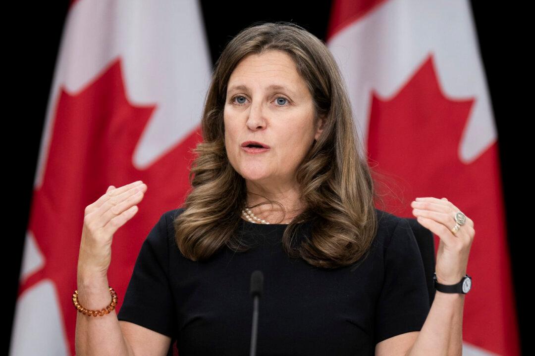 Freeland on Trudeau and Potential Leadership Bid: ‘We Have a Leader’