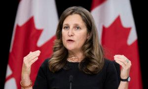Deputy Prime Minister Freeland Says Ottawa Will Appeal Federal Judge’s Decision on Emergencies Act