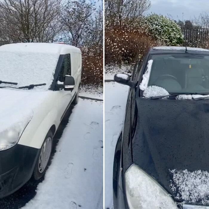 VIDEO: Delivery Driver Reveals Genius Hack That Stops His Car’s Windshield From Freezing Overnight