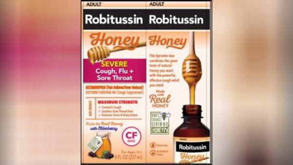 Robitussin Honey CF Max Day Adult. (FDA)