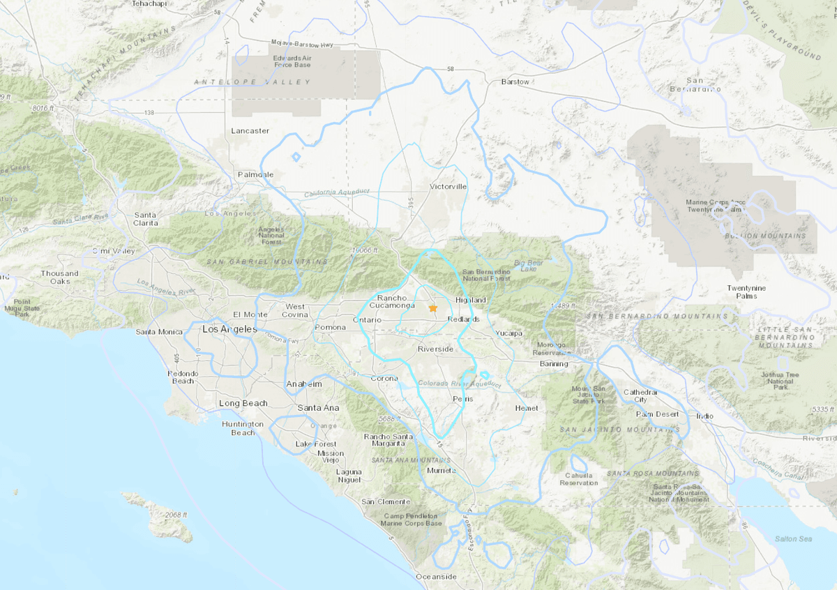 Magnitude 4.2 Earthquake Strikes in San Bernardino