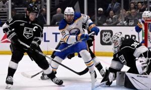 Sabres Score Four Straight as Kings’ Woes Continue