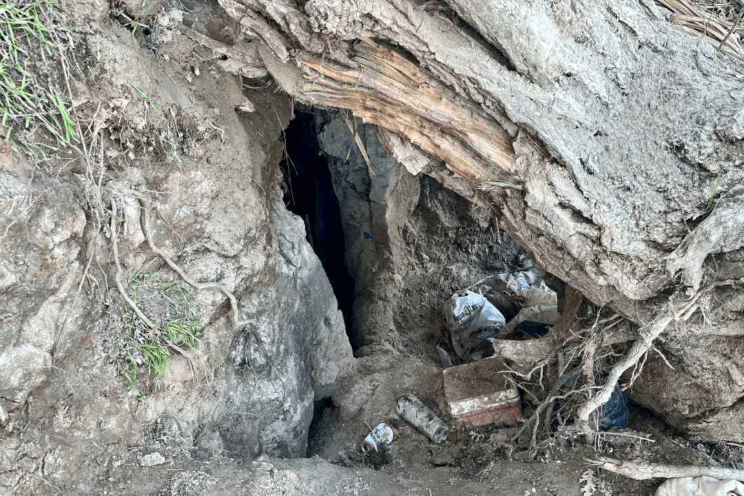 Authorities Clear Homeless Living in Underground Caves Along Central California River