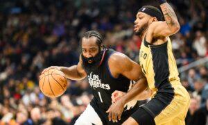 Harden Posts 75th Career Triple-Double as Clippers Win 4th Straight, Beat Raptors 127–107