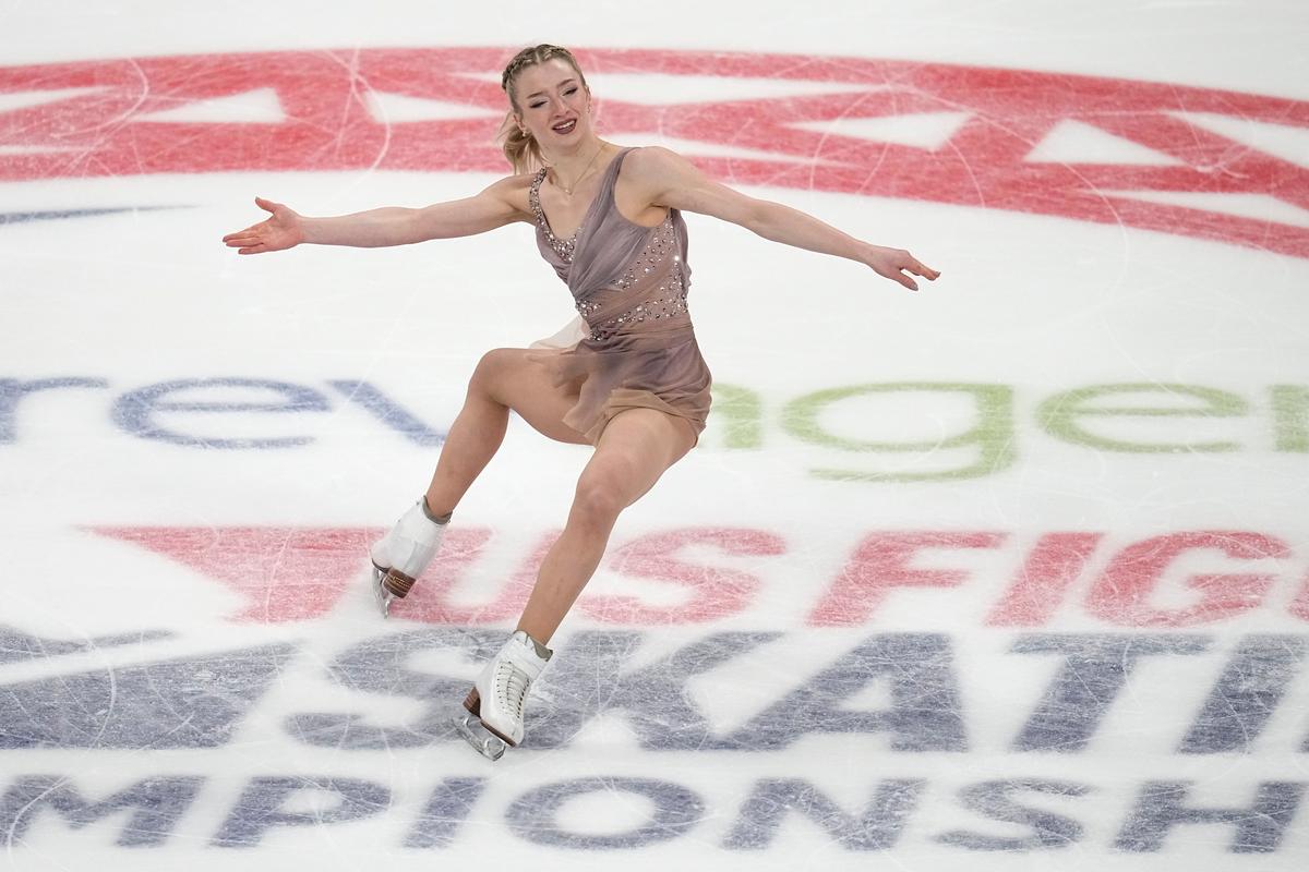 Amber Glenn Wins US Figure Skating Title After Isabeau Levito Falls 3 Times During Free Skate