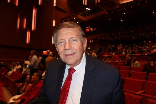 David Behr attended Shen Yun Performing Arts at the SAFE Credit Union Performing Arts Center in Sacramento, Calif., on Jan. 27, 2024. (Nan Su/The Epoch Times)