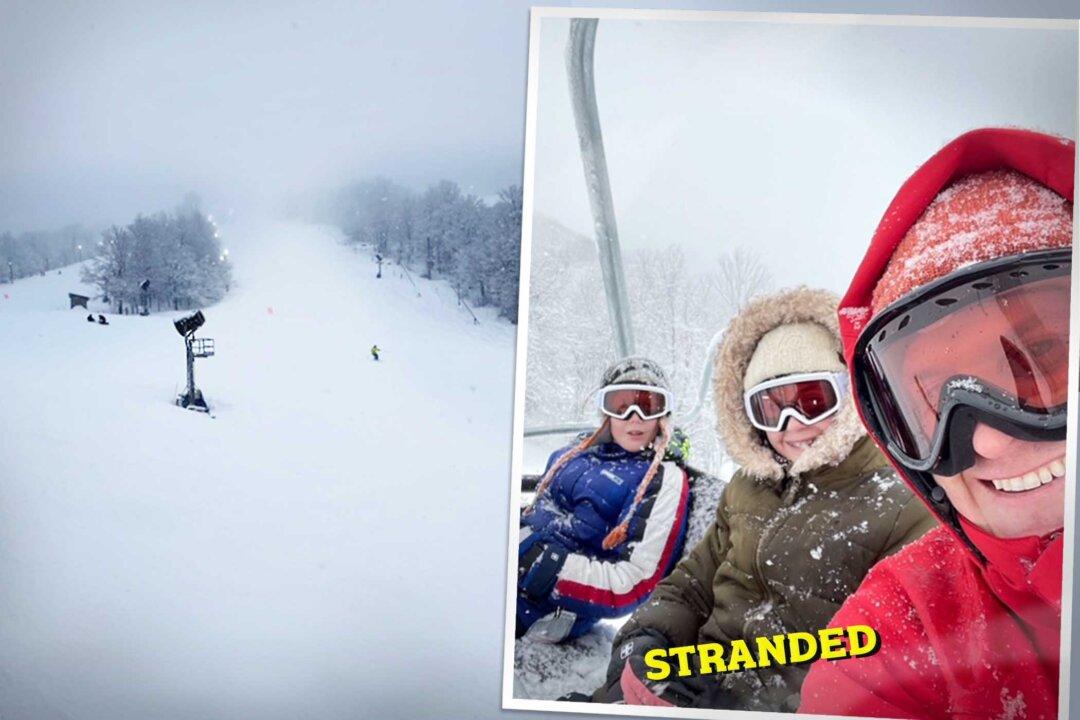 Family on Ski Trip Get Stranded in Blizzard on Mountain—Until Ski Shop Opens Doors to 30 Skiers