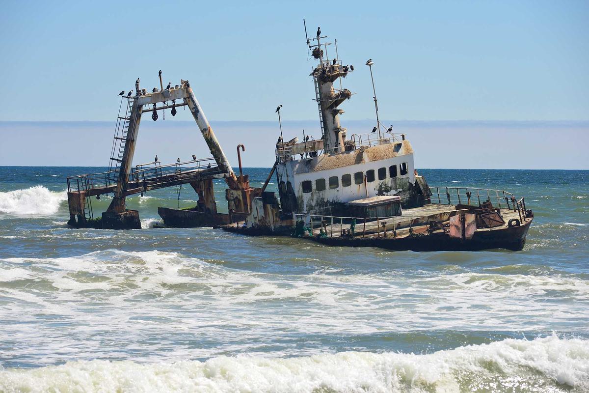 Zeila沉船。 (Hannes Vos/Shutterstock)