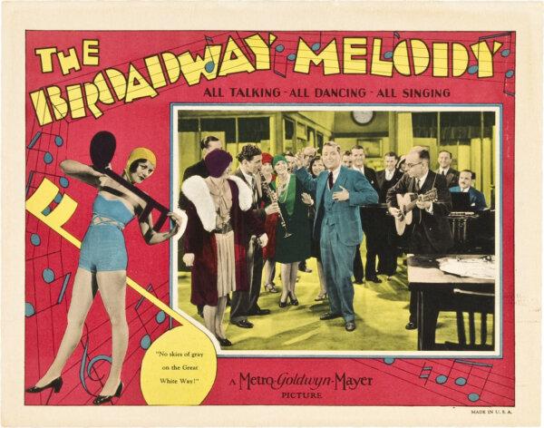 Lobby card for "Broadway Melody." (MovieStillsDB)