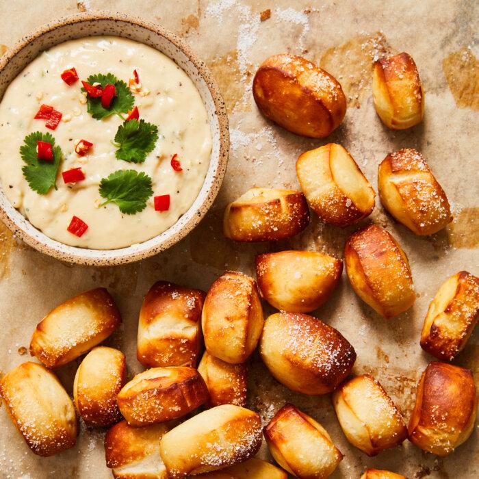 Need a Crowd-Pleasing Snack for the Big Game? Homemade Pretzel Bites for the Win!