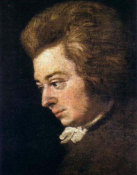 This portrait is regarded as the most accurate likeness of Mozart, painted when the composer was 26 years old, 1782, by Joseph Lange. (Public Domain)