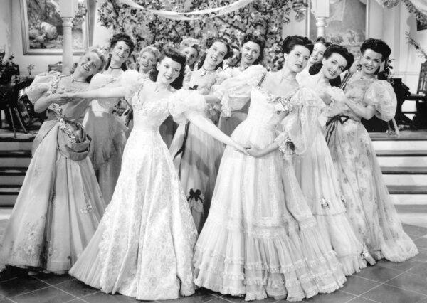 A publicity still for the 1946 film "The Harvey Girls." (MovieStillsDB)