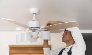 Hang a Ceiling Fan Properly and Safely