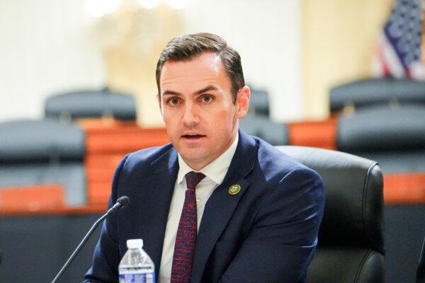 Chairman of the Select Committee on the Chinese Communist Party (CCP) Rep. Mike Gallagher (R-Wis.) on Nov. 15, 2023. (Madalina Vasiliu/The Epoch Times)