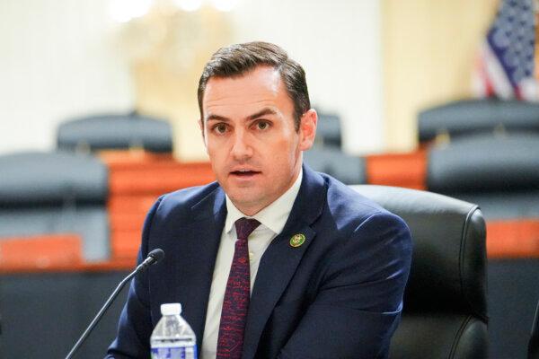 Chairman of the Select Committee on the Chinese Communist Party (CCP), Rep. Mike Gallagher (R-Wis.) is seen on Nov. 15, 2023. (Madalina Vasiliu/The Epoch Times)