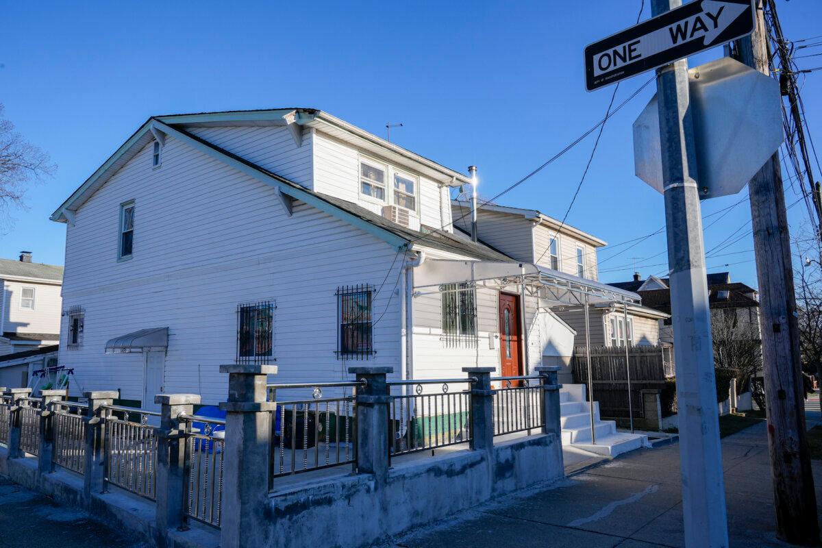 One of two homes owned by Winnie Greco, an aide to New York Mayor Eric Adams, in the Bronx borough of New York on Feb. 29, 2024. (Mary Altaffer/AP Photo)