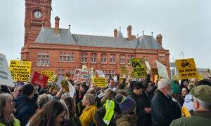 Welsh Farmers Rally in Cardiff Under ‘No Farmers No Food’ Banner