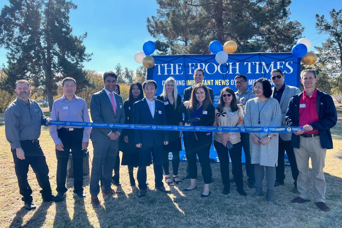 Ribbon-Cutting Celebrates Epoch Times Arizona Office’s Grand Opening