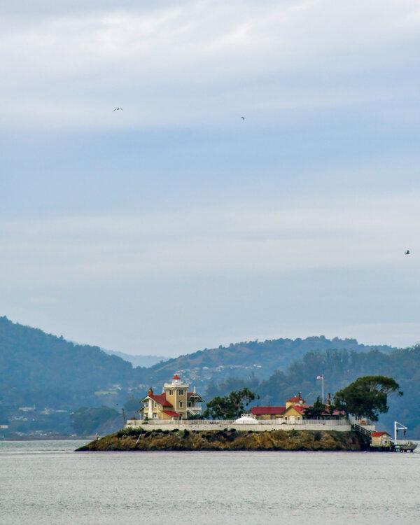 East Brother Island, neighbored by unbuilt West Brother Island, is in San Pablo Strait, where San Francisco Bay and San Pablo Bay meet. (Christopher Reynolds/Los Angeles Times/TNS)