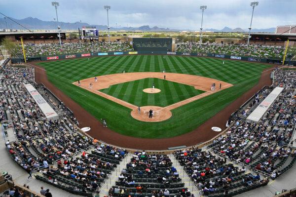 The Colorado Rockies against the Chicago White Sox at Salt River Fields at Talking Stick March 20, 2022. (Photo by Andy Cross/The Denver Post)