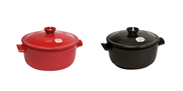 Emile Henry Flame Round Stewpot Dutch Oven