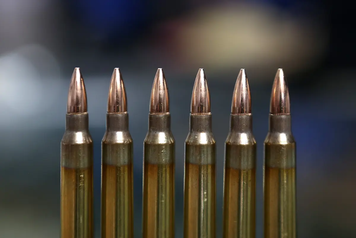 Ammunition in a store in California in a file illustration. (Justin Sullivan/Getty Images)
