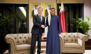 Qatari PM Tells Secretary Blinken Hamas Had ‘Generally Positive’ Response to Gaza Cease-Fire Proposal