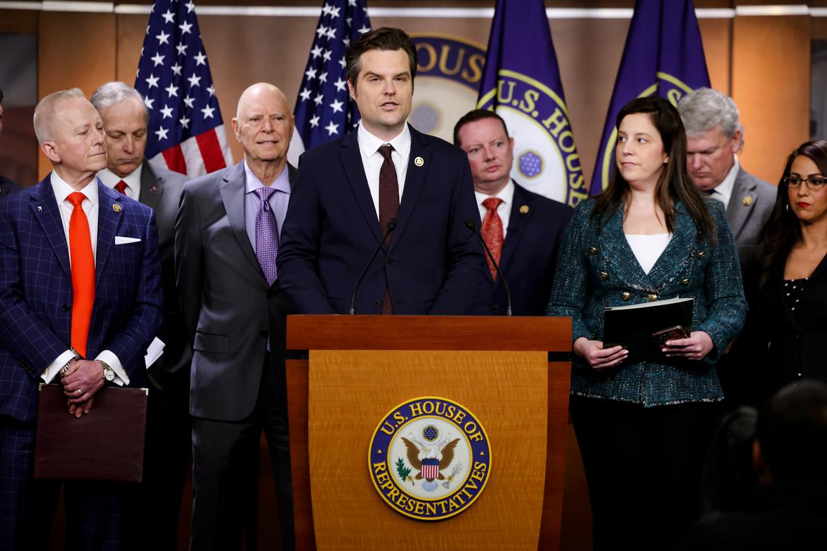 Rep. Matt Gaetz Introduces Resolution Saying Trump Didn’t Engage in ‘Insurrection’
