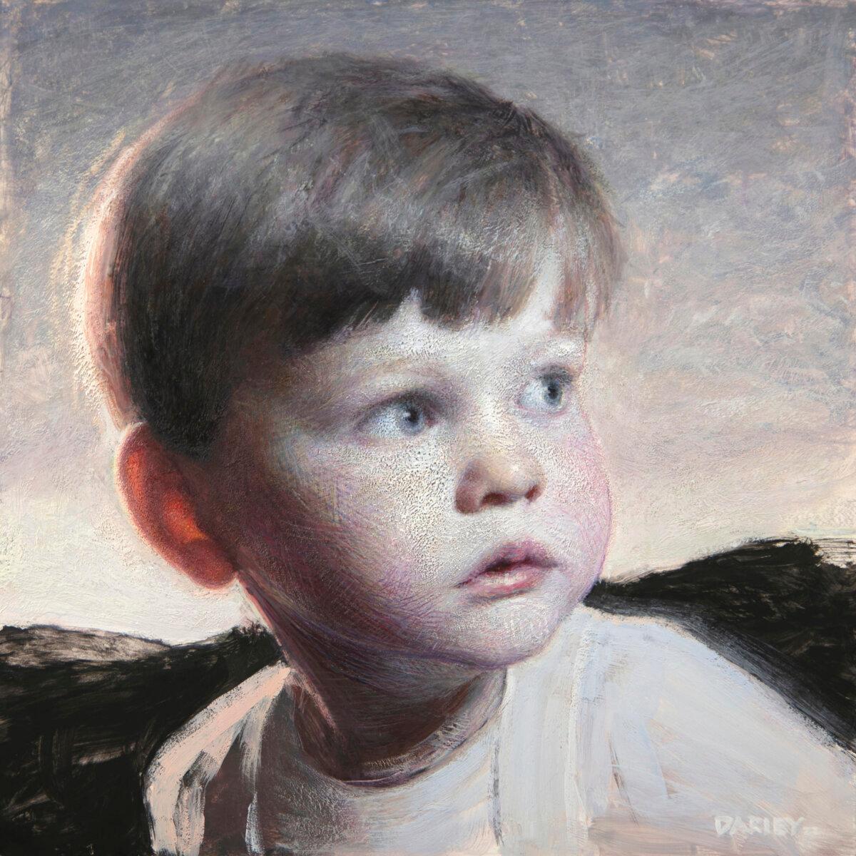 “Henry” by John Darley. Egg tempera on panel; 10 inches by 10 inches. (Courtesy of John Darley)
