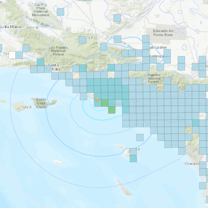 Strong Earthquake Rattles Los Angeles Area