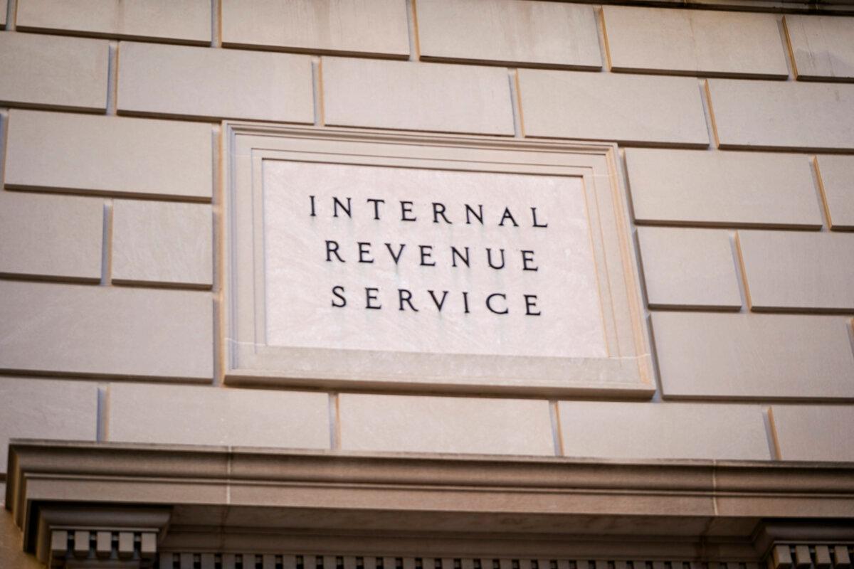 The Internal Revenue Service (IRS) building in Washington on Jan. 4, 2024. (Madalina Vasiliu/The Epoch Times)