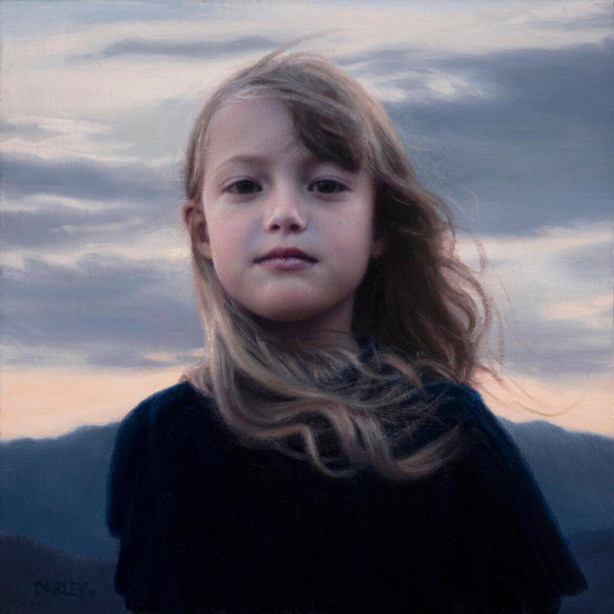 "Vivian” by John Darley. Oil on linen; 14 inches by 14 inches. (Courtesy of John Darley)