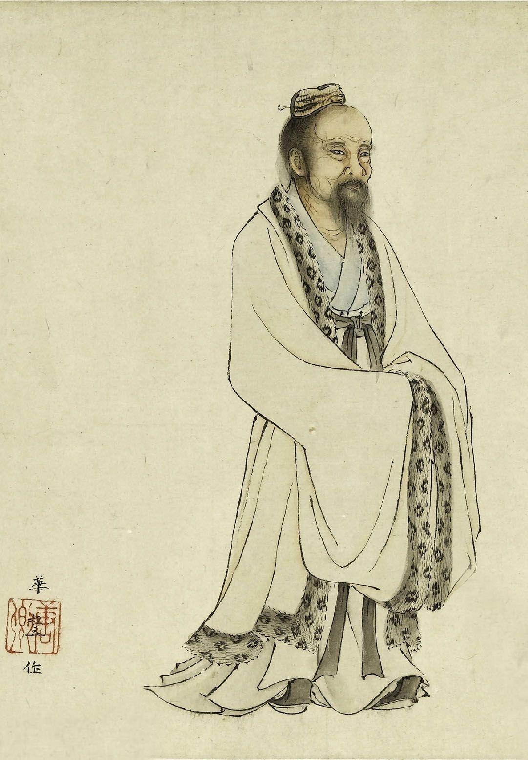 “Zhuangzi From the Book of Ten Sons,” Yuan Dynasty by Hua Zuli. (Public Domain)