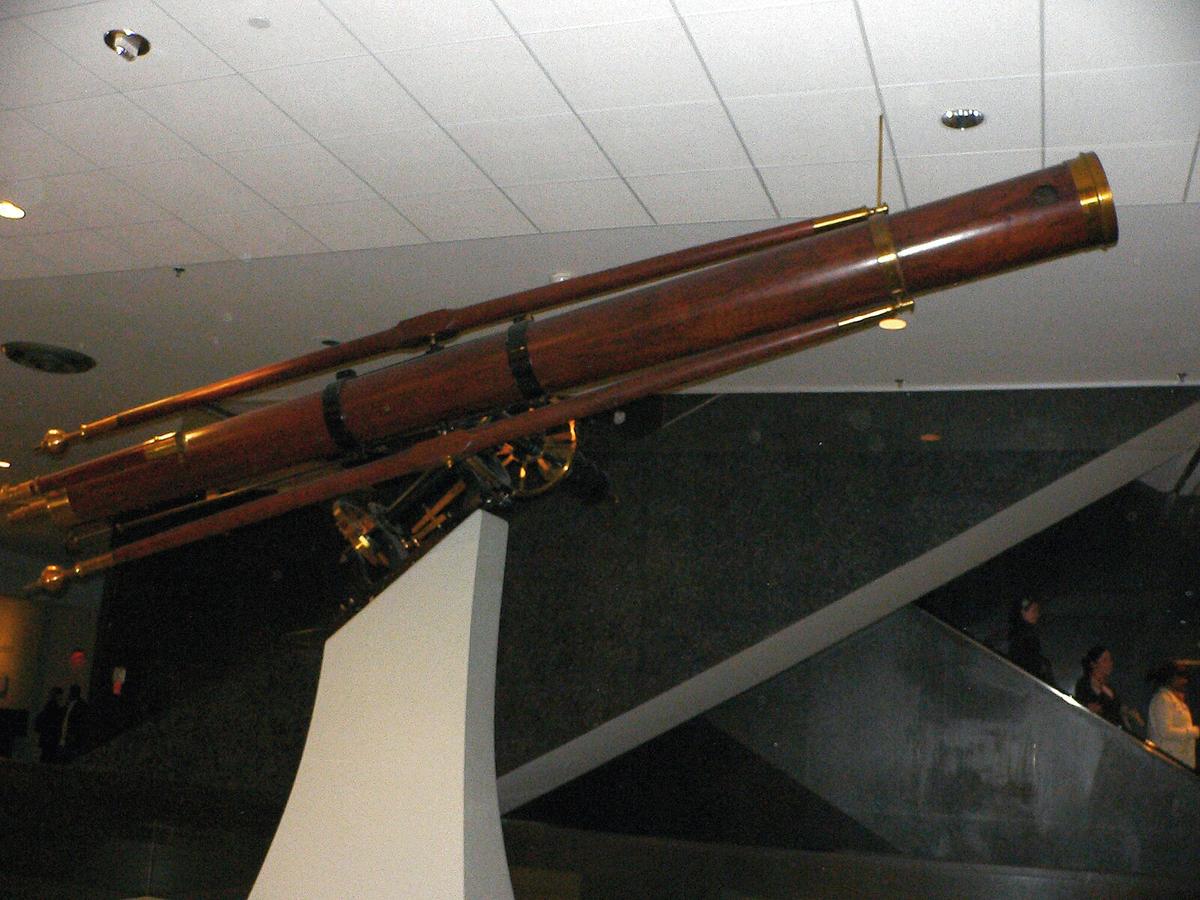 Maria Mitchell owned this telescope, which is now on display at the Smithsonian Institution National Museum of American History. (Mark Pellegrini/ <a href="https://creativecommons.org/licenses/by-sa/2.5/deed.en">CC BY-SA 2.5</a>)