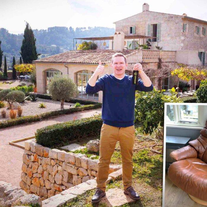 Man Buys Secondhand Armchair Online—That Leads Him to Win Spanish Villa Worth $3.8 Million