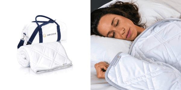 Aricove Cooling Weighted Blanket