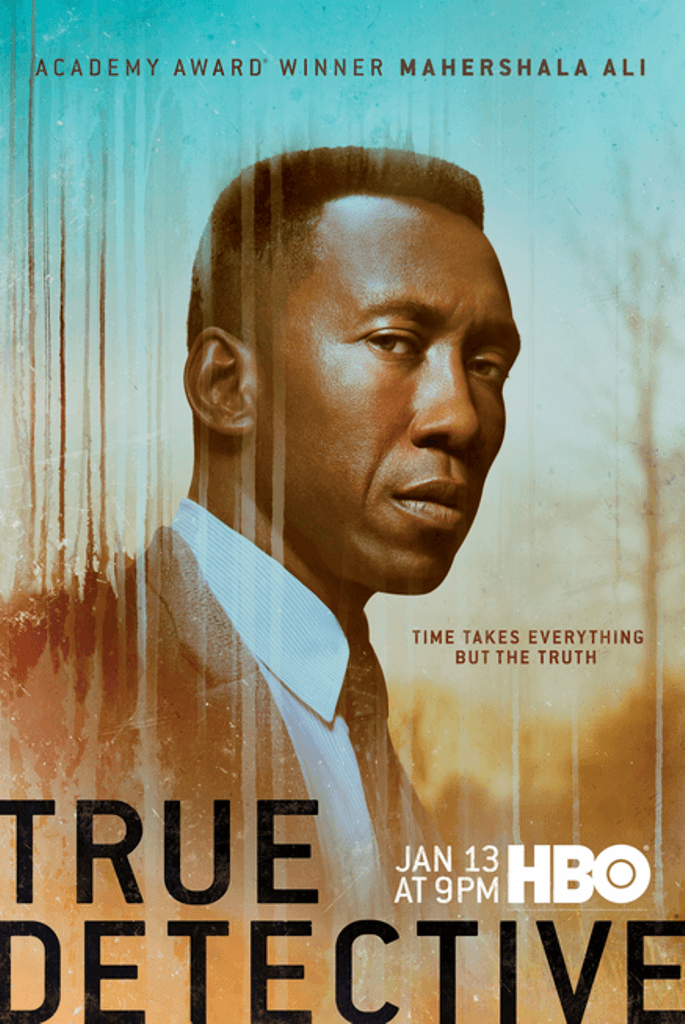 TV poster for Season 3 of "True Detective."