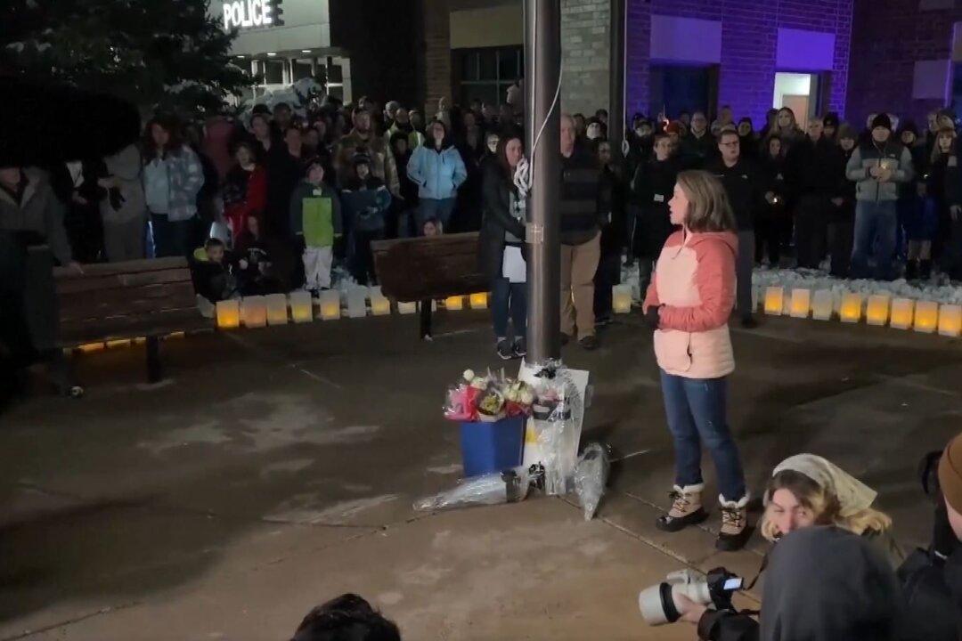 Hundreds Gather at Burnsville, Minnesota Vigil for Police Officers and First Responder Killed in Shooting