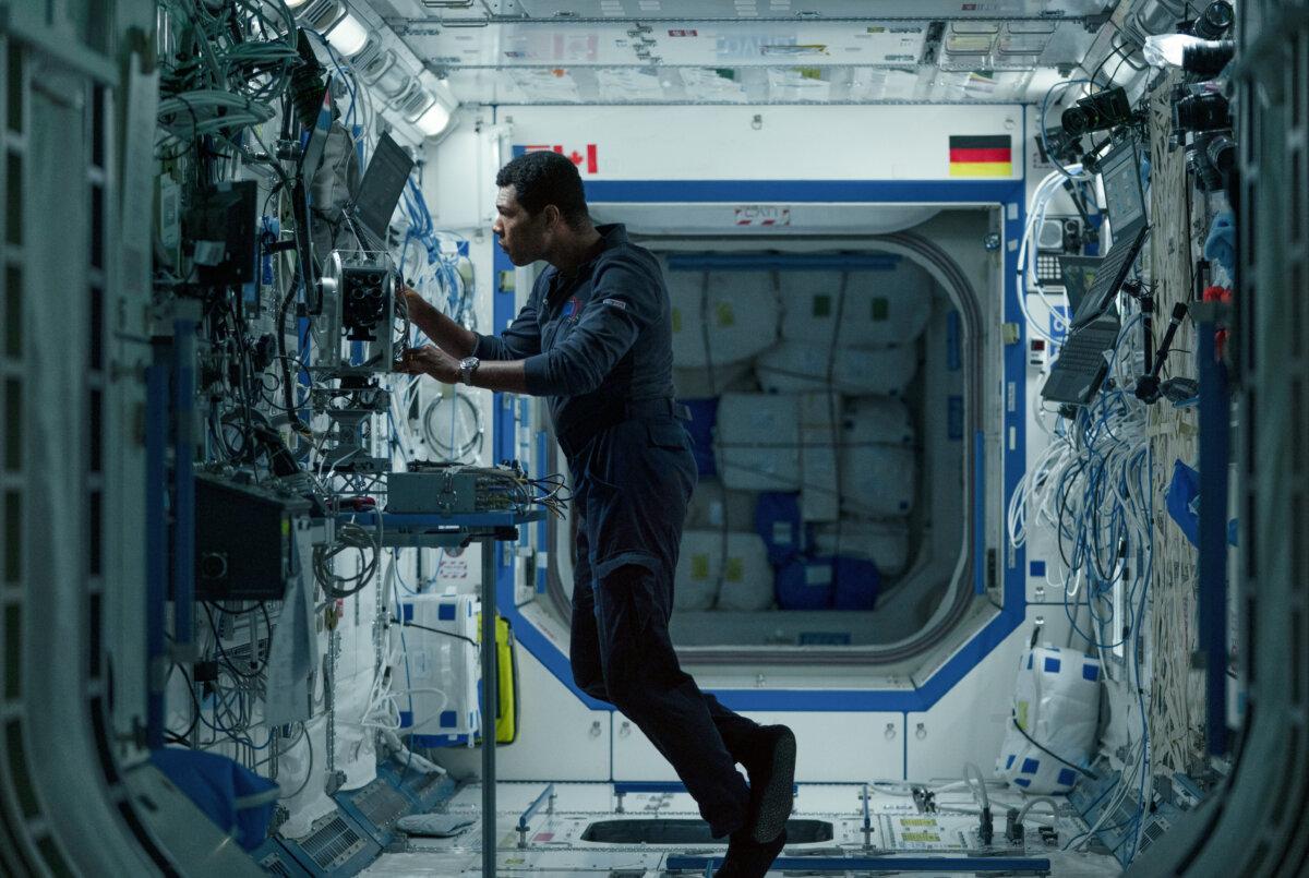 Astronaut Paul Lancaster (William Catlett), in "Constellation." (Apple TV+)