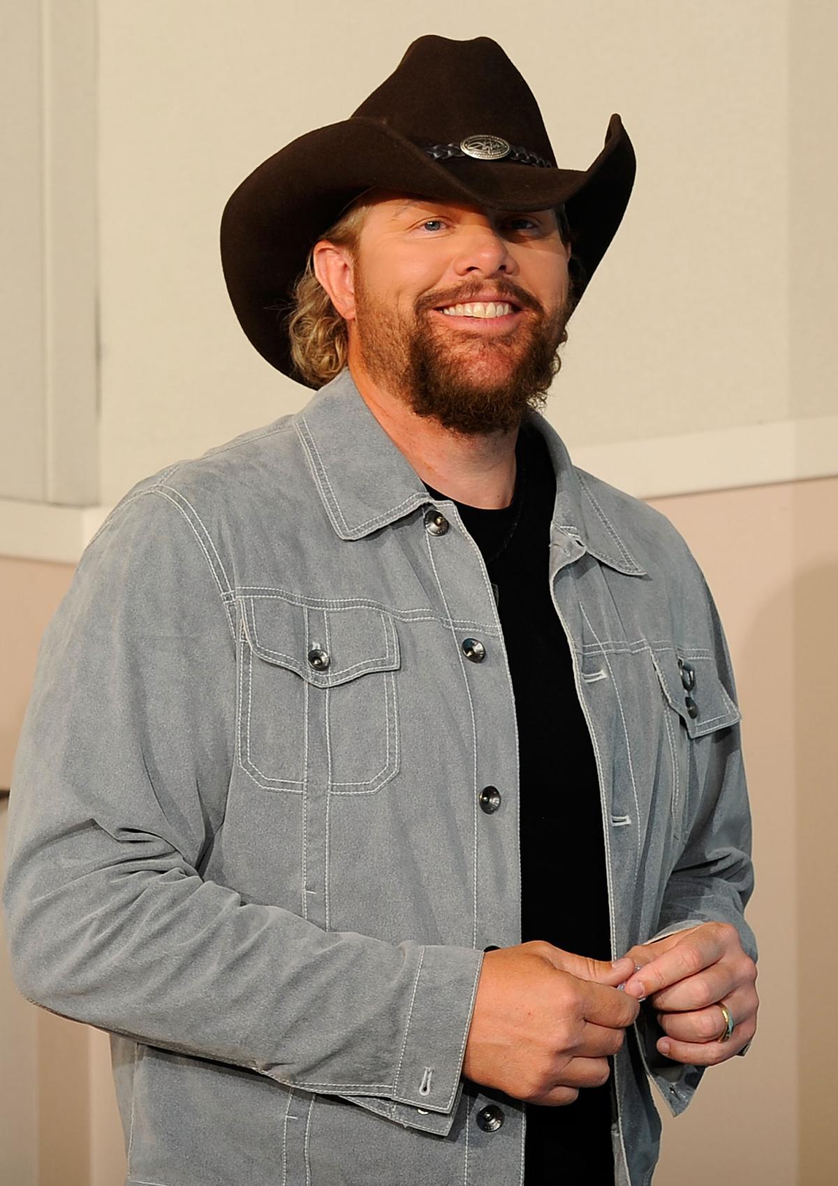 Toby Keith at the 45th Annual Academy of Country Music Awards on April 18, 2010. (Kevork Djansezian/Getty Images)
