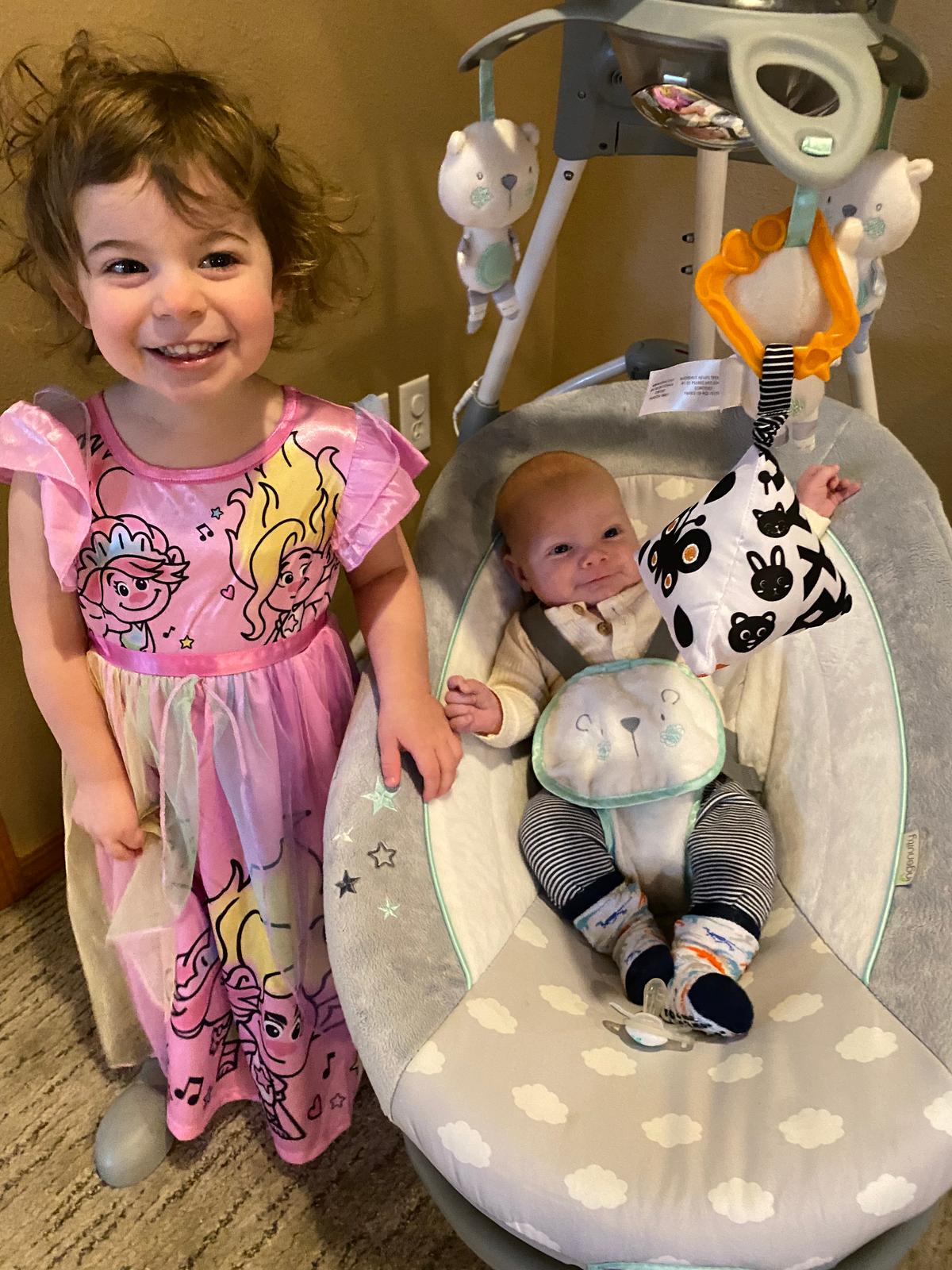 Penelope with her baby brother, Jack. (Courtesy of <a href="https://www.instagram.com/brandonhellofficial/">Brandon Hell</a>)