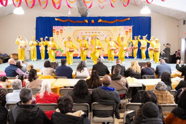 A Chinese New Year celebration hosted by Mount Hope Chinese Association in Otisville, N.Y., on Feb. 17, 2024. (Larry Dye/The Epoch Times)